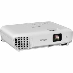 Epson EB-E12 3LCD Projector - 4:3 - 1024 x 768 - Front - 6000 Hour Normal Mode - 12000 Hour Economy Mode - XGA - 15,000:1 