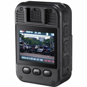 GekoGear Aegis 110 Digital Camcorder - 5.1 cm (2") LCD Screen - 58 Megapixel Image - MOV, H.264 - 64 GB Hard DriveWearable