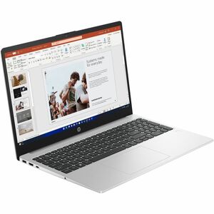 HP 255 G10 39.62 cm (15.60") Notebook - Full HD - AMD Ryzen 5 7530U - 16 GB - 512 GB SSD - Turbo Silver - AMD Chip - 1920 