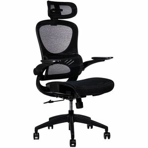 Silla ejecutiva Naceb Alto - Malla Seat - Malla Back - 3+ Base - Negro - Poliuretano, Cloruro de Polivinilo (PVC) - Apoyab