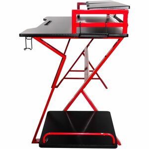 Naceb Mesa para gaming - Juegos, Consola de juegos - Negro - Acero, Fibra de carbono