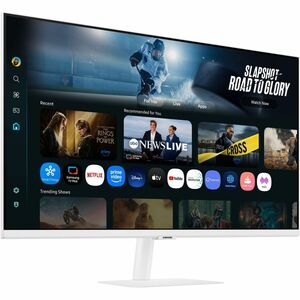 Samsung S32FM703UU 32 Zoll Klasse 4K UHD Smart-LED-Monitor - 16:9 Format - Weiß - 81,3 cm (32 Zoll) Viewable - LED Hinterg