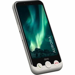 Doro Aurora A10 DSB-0550 64 GB Smartphone - 11,4 cm (4,5 Zoll) 1280 x 720 - Octa-Core 2 GHz - 4 GB RAM - Android 14 - 4G -