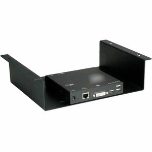 Roline Tischhalterung für Mini-PC, CPU-Halterung, KVM-Umschalter, Thin Client, CPU, PC - Schwarz - max. 10 kg Traglast - S