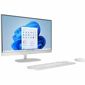 HP 24-cr0901in All-in-One Computer - Intel Core i3 13th Gen i3-1315U - 8 GB - 512 GB SSD - 60.45 cm (23.80") Full HD - Des