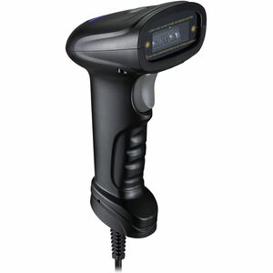 Adesso NuScan 1600U Healthcare, Warehouse Handheld Barcode Scanner - Cable Connectivity - 300 scan/s - 406.40 mm Scan Dist