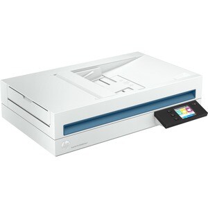 HP ScanJet Pro N4600 fnw1 Flatbed/ADF Scanner - 1200 dpi Optical - 48-bit Color - 24-bit Grayscale - 40 ppm (Mono) - 40 pp