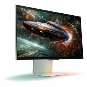 Samsung Odyssey 3D S27FG900XU 27 Zoll Class 4K UHD Gaming-LED-Monitor - 16:9 Format - Silber - 68,6 cm (27 Zoll) Viewable 