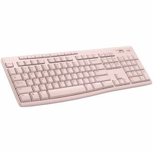Logitech K270 Wireless Keyboard - Wireless Connectivity - RF - Full-size - 32.81 ft - 2.40 GHz - USB Interface - 8 Hot Key