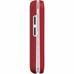 Téléphone portable standard Doro Leva E30 - Écran - Écran Écran pliable flexible - Blanc, Rouge - Flip - Sans SIM