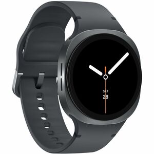 Samsung Galaxy Watch8 SM-L320 Smart Watch - 42.70 mm Case Height - 40.40 mm Case Width - Graphite Case Color - Graphite Ba