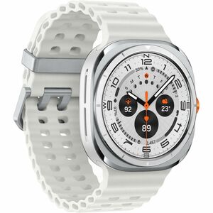 Samsung Galaxy Watch Ultra SM-L705F Smart Watch - 47.40 mm Case Height - 47.10 mm Case Width - Titanium White Body Color -