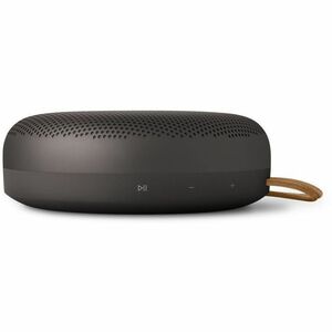 B&O Beosound A1 3rd Gen Bluetooth Speaker System - 60 W RMS - Warm Granite - Wall Mountable - Tabletop - Battery Rechargeable