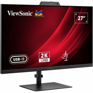 ViewSonic VG2741V-2K 27 Zoll Class Webcam WQHD LED-Monitor - 16:9 Format - 68,6 cm (27 Zoll) Viewable - IPS-Technologie (I