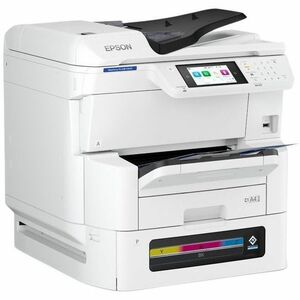 Impresora de inyección de tinta multifunción Epson WorkForce Pro EM-C8100 Con cable e inalámbrico - Color - Copiadora/Fax/