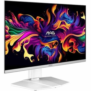 MSI MAG 272QPW QD-OLED X28 27" Class WQHD Gaming OLED Monitor - 16:9 - White - 26.5" Viewable - Quantum Dot OLED - 2560 x 