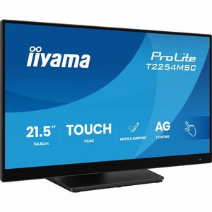 Moniteur LED à écran tactile iiyama ProLite T2254MSC-B2AG 1" Classe - 16:9 4 ms - 2,2 cm (0,8") Viewable - Dalle à Technol