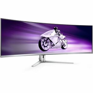 Philips Evnia 49M2C8900L 48.9in 144Hz Curved QD-OLED Gaming Monitor AmbiGlow 5120x1440 32:9 0.03ms GTG 1.5m:1 Contrast 250