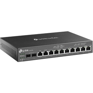 TP-Link Router - 10 Ports - 2 WAN Port(s) - PoE Ports - 2 - Gigabit Ethernet - IEEE 802.3, IEEE 802.3u, IEEE 802.3ab, IEEE