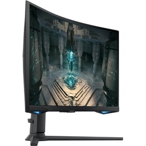 Monitor inteligente LED de juegos Samsung Odyssey G6 S32BG650EL 32" (81.3cm) Class WQHD Pantalla curva - 16:9 - Negro - 32