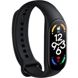 MI Smart Band 7 Pulsera inteligente - Negro Body Color - Aleación de aluminio, Vidrio templado Body Material - Termoplásti