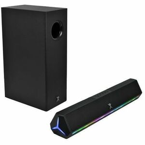 Perfect Choice Emphoria 2.1 Bluetooth Barra de Sonido - 70W RMS - Negro - De Escritorio - 45Hz a 20kHz - USB - HDMI