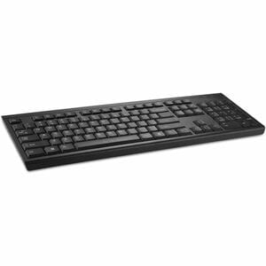 Kensington KB150 EQ Wireless Keyboard - Wireless Connectivity - RF - 2.40 GHz - USB Type A Interface - Windows, Mac OS - P
