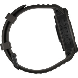 Garmin Instinct 2 Smart Watch - Graphite Body Color - Fiber Reinforced Polymer Case Material - Silicone Band Material - He