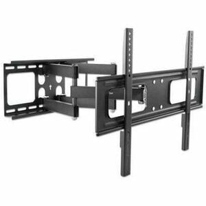 Soporte de pared para TV de movimiento completo para exteriores, para pantallas de 37" a 86" , Soporta una televisión de 3
