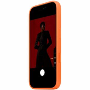 Apple Case for Apple iPhone 17 Pro Smartphone - Orange - Silky, Soft-touch - Scratch Resistant, Drop Resistant - Silicon, 