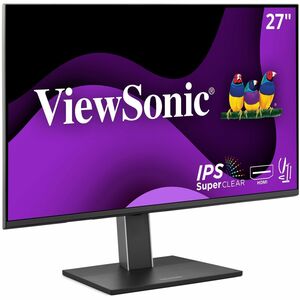 ViewSonic VG2751 27 Inch IPS 1080p Ergonomic Monitor with Full Adjustability, 100Hz, 4-Port USB Hub, HDMI, DisplayPort, an