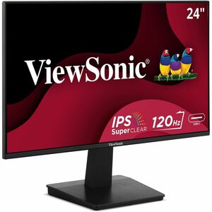 Viewsonic VA2448-MHU 24 Inch Full HD 1080p IPS Monitor with 120Hz, Variable Refresh Rate, Eye Care, HDMI, VGA, and USB C I