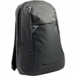 Targus Intellect TBB565GL 便携包 (背包) 用于 39.6 cm (15.6") 到 40.6 cm (16") 笔记本电脑, 附件 - 黑, 灰 - 涤纶 Body - 肩带 - 425 毫米 高度 x 305 毫米