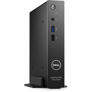 Dell OptiPlex 3000 Thin Client - Intel Celeron N5105 Quad-core (4 Core) 2 GHz - Standard Black - Intel Chip - 8 GB RAM DDR