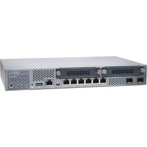 Juniper SRX SRX320 Router - 6 Ports - Management Port - 4 - Gigabit Ethernet - Desktop, Rack-mountable, Wall Mountable