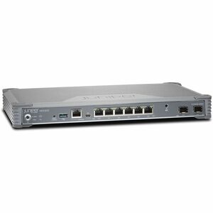 Juniper SRX SRX300 Router - 8 Ports - 6 RJ-45 Port(s) - Management Port - 2 SFP Slots - 4 GB - Gigabit Ethernet - Desktop