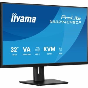 Moniteur LCD iiyama ProLite XB3294UHSCP-B1 32" Class 4K UHD - 16:9 - Noir mat - 80 cm (31,5") Viewable - Vertical Alignmen