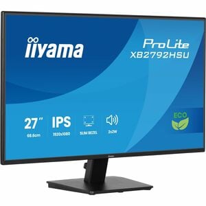 iiyama ProLite X2792QSU-B1 27 Zoll Klasse WQHD LED-Monitor - 16:9 Format - Mattschwarz - 68,6 cm (27 Zoll) Viewable - IPS-