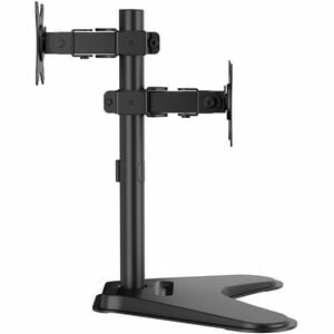 SOPORTE DE MESA INCLIN Y ROTA 2 MONITORES 8KG DE 17-32 NEGRO