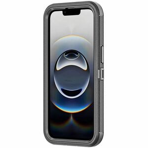 Strike Rugged Case For Apple iPhone 16e (Black) - For Apple iPhone 16e Smartphone - Texture - Black - Drop Resistant, Shoc