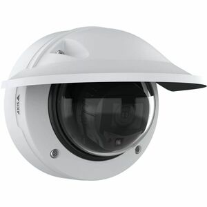 AXIS P3277-LVE Mic 5 Megapixel Indoor/Outdoor Network Camera - Colour - Dome - White - TAA Compliant - 40 m Infrared Night