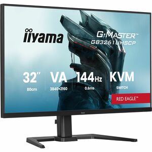 iiyama G-MASTER Red Eagle GB3261UHSCP-B1 32 Zoll Klasse 4K UHD Gaming-LED-Monitor - 16:9 Format - Mattschwarz - 80 cm (31,