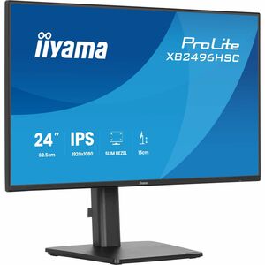 iiyama ProLite XB2496HSC-B1. Display diagonal: 61 cm (24"), Display resolution: 1920 x 1080 pixels, HD type: Full HD, Disp