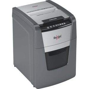 Rexel Optimum AutoFeed+ 100x Paper Shredder - Continuous Shredder - Cross Cut - 8 Per Pass - for shredding Paper Clip, Sta