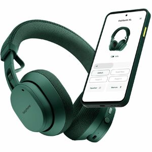 Fairphone Fairbuds XL Kabel/Kabellos Kopfbügel, Über das Ohr Stereo Headset - Grün - Siri, Google Assistant, Alexa - Binau