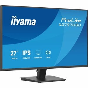 iiyama ProLite X2797HSU-B1 27 Zoll Klasse Full HD LED-Monitor - 16:9 Format - Mattschwarz - 68,6 cm (27 Zoll) Viewable - I