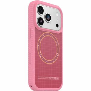 OtterBox Sole Case for Apple iPhone 17 Pro Smartphone - Xtra Hot (Pink) - Drop Resistant - Nylon Fabric, Polycarbonate, Th