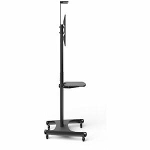 Kanto Rolling TV Cart - 100 lb Load Capacity - 4 Casters - Steel, Metal - 33.30" Width x 22.70" Depth x 79.90" Height - 40