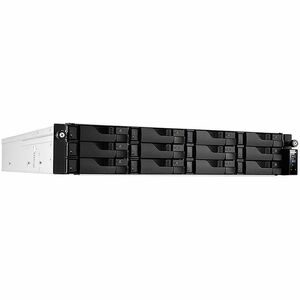 ASUSTOR Lockerstor 12RD AS6512RD SAN/NAS Storage System - Intel Atom C3538 Quad-core (4 Core) 2.10 GHz - 12 x HDD Supporte