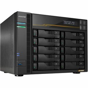 ASUSTOR LOCKERSTOR 10 Gen3 AS6810T SAN/NAS Storage System - AMD Ryzen Embedded V3C14 Quad-core (4 Core) 2.30 GHz - 10 x HD